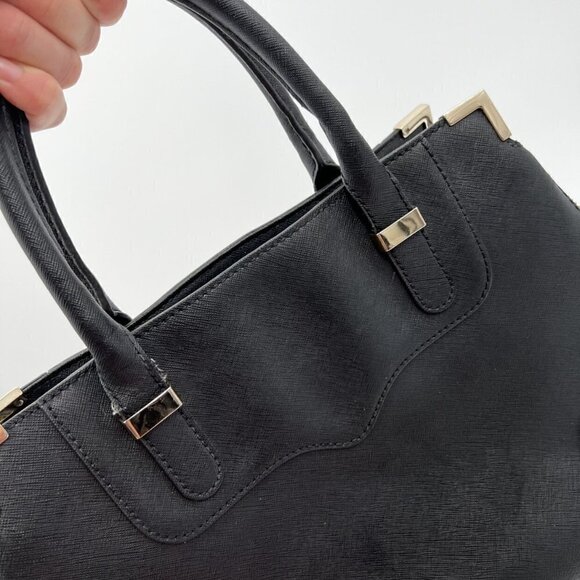 Rebecca Minkoff Black Gold Amorous Satchel - Picture 5 of 12